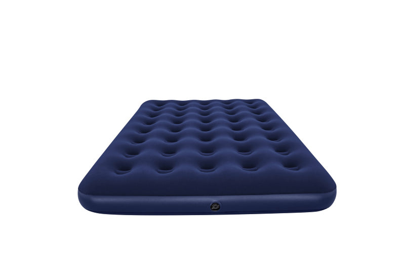 Load image into Gallery viewer, Bestway Flocked 22 Full Luchtbed 191 x 137 cm Blauw
