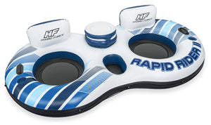 Bestway Hydro force rapid rider tube X2 blauw wit zwart