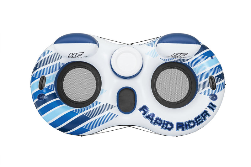 Load image into Gallery viewer, Bestway Hydro force rapid rider tube X2 blauw wit zwart
