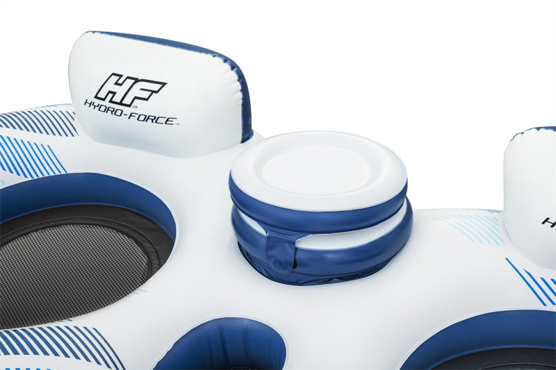 Load image into Gallery viewer, Bestway Hydro force rapid rider tube X2 blauw wit zwart
