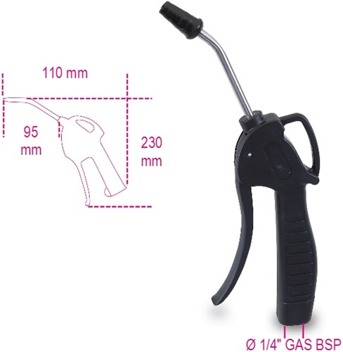 Beta 1949f2-progressief blaaspistool - 019490028