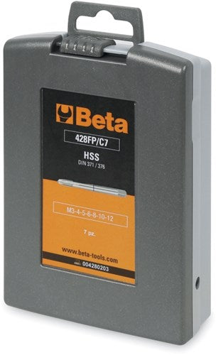 Beta 428fp c7 assortiment machinetappen | 7-delig - 004280203