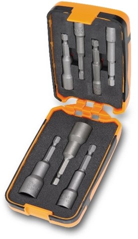 Beta 862f a77 magnetisch dopsleutelbits, in kunststof koffer - 008620950