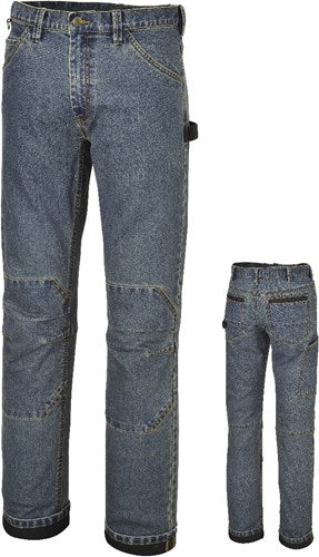 Beta work werkspijkerbroek in stretch denim katoen slim fit 7526 xs - 075260046