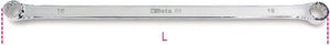 Beta dubbele platte ringsleutels, extra-lange uitvoering 88 22x24 - 000880022
