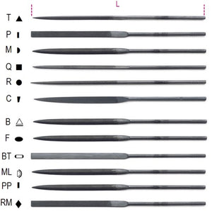 Beta naaldvijlen 1720f - 017200013
