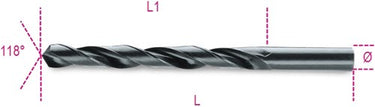 Beta metaal spiraalboor hss 8.5 mm