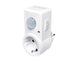 Q-link pir bewegingsmelder plug-in - wit