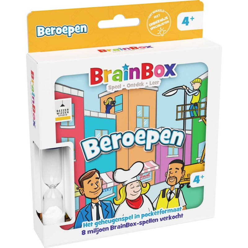 Load image into Gallery viewer, Brainbox pocket beroepen - weetjesspel
