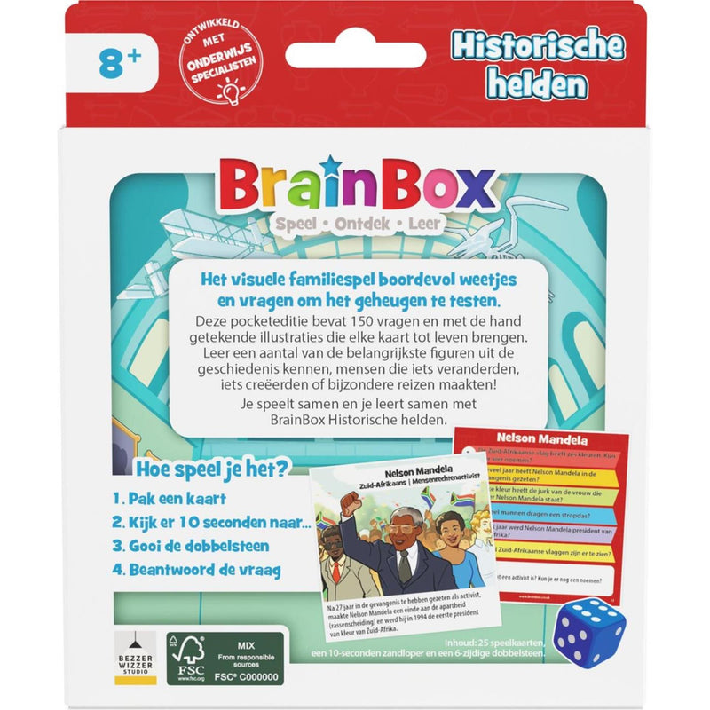 Afbeelding laden in galerijviewer, Brainbox pocket historische helden
