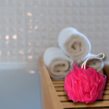 B f bath flowers bath fun badflower 50gr fuchsia