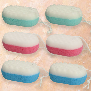 Bath fun spons massage assorti