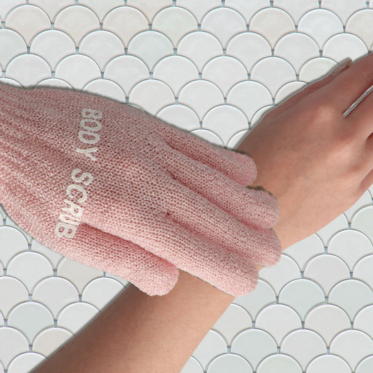 Bath fun scrubhandschoen assorti