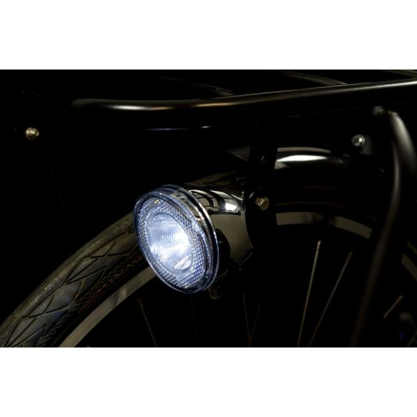 Load image into Gallery viewer, Spanninga swingo koplamp chroom batt.
