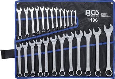 Brüder mannesmann bgs technic combination spanner set 25 pieces