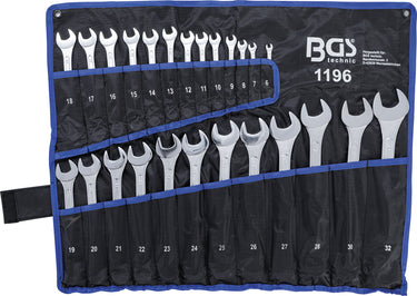 Brüder mannesmann bgs technic combination spanner set 25 pieces