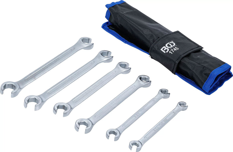 Load image into Gallery viewer, Bgs technic open double ring wrench set sw 8 x 9 - 18 x 19 mm 6 pcs.
