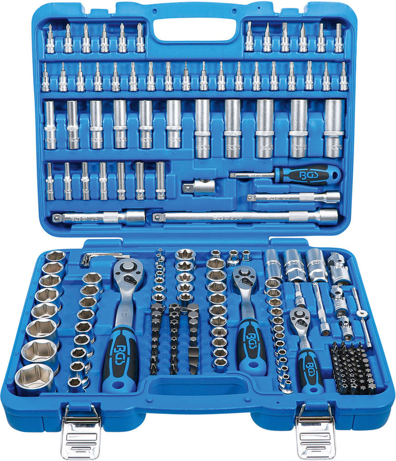 Load image into Gallery viewer, Bgs technic socket wrench set hexagon 192 pieces
