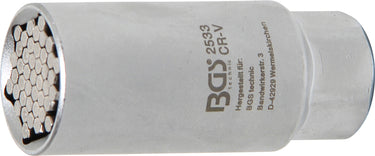Bgs technic multi socket 3 8 for 9-21mm