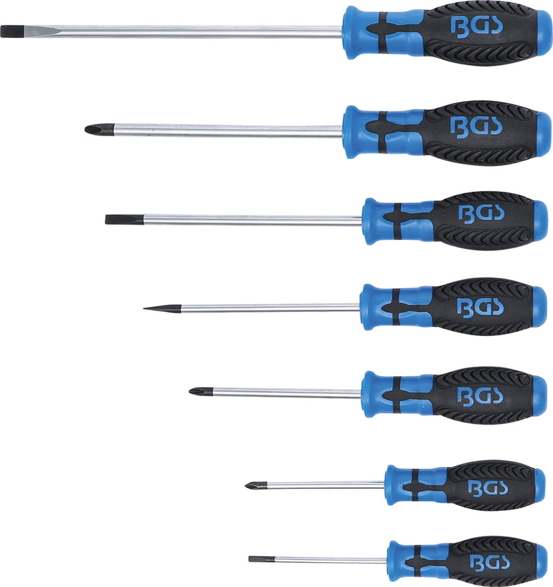 Load image into Gallery viewer, Bgs technic screwdriver set 7 pieces
