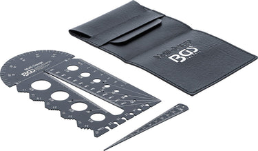 Bgs technic screwpitch gauge and thread template