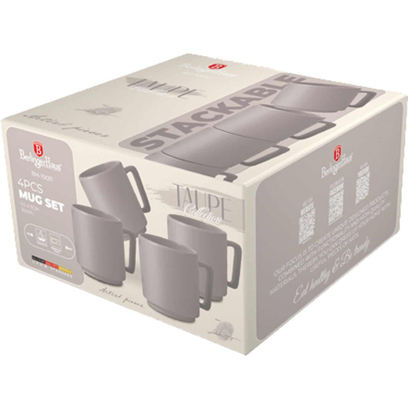 Load image into Gallery viewer, Berlingerhaus mokset 4-delig taupe
