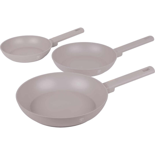 Berlingerhaus bh koekenpannenset 3-delig taupe