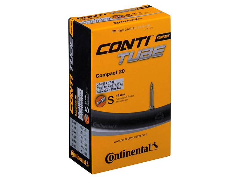 Continental Inner Tube Fv/sv | Tour | 406 | FV/SV | 42mm | Butyl Rubber