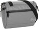 Bike carbon waterafstotende stuurtas met schouderhengsel 5l grijs