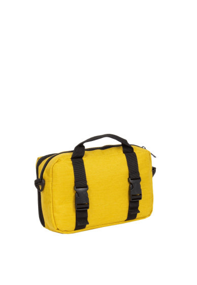 Bike drops stuurtas met schouderhengsel nylon 3l geel