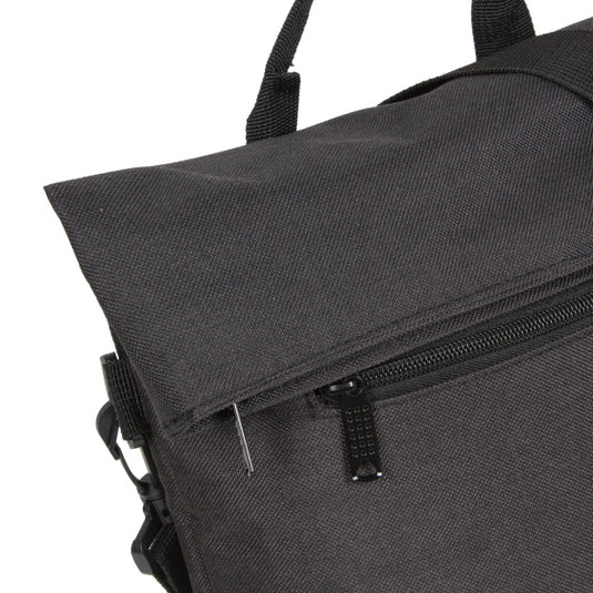 Bike drops stuurtas met schouderhengsel nylon 6l zwart