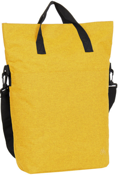 Load image into Gallery viewer, Bike drops shopper fietstas met schouderhengsel nylon 12l geel
