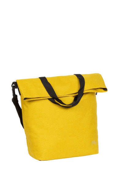 Load image into Gallery viewer, Bike drops shopper fietstas met schouderhengsel nylon 12l geel

