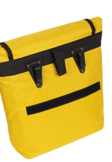 Load image into Gallery viewer, Bike drops shopper fietstas met schouderhengsel nylon 12l geel
