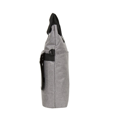 Bike drops shopper fietstas met schouderhengsel nylon 12l grijs