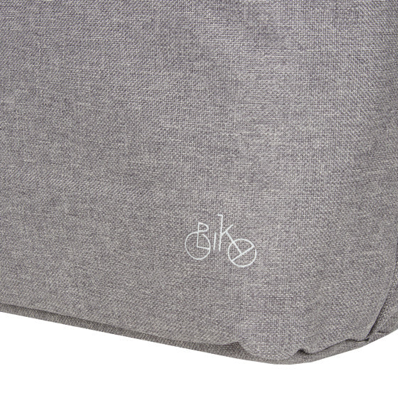 Load image into Gallery viewer, Bike drops shopper fietstas met schouderhengsel nylon 12l grijs
