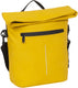 Bike splash waterafstotende stuurtas met schouderhengsel 6l geel