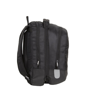Bike wave fietsrugzak dubbele fietstas nylon 20l zwart