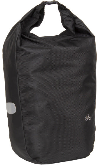 Bike wave fietsschoudertas nylon 12l zwart