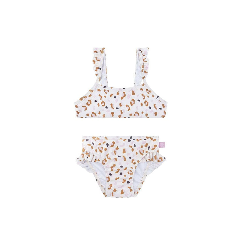 Load image into Gallery viewer, Leopard | kaki meisjes uv bikini

