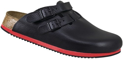 Birkenstock werkklompen | maat 45 zwart | leer | sra en 20347 | 1 paar - 582634-45 582634-45
