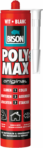 Load image into Gallery viewer, Bison poly max® original wit koker | 425 g - 6306553
