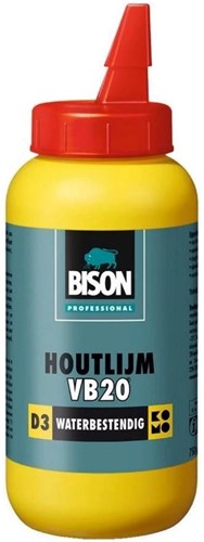 Bison prof houtlijm vb20 d3 bot 750g*6 nl - 1339097 1339097