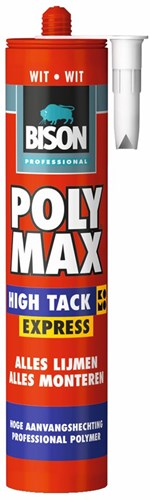 Bison prof poly max high tack express wit crt 435g - 6307554 - 6307554