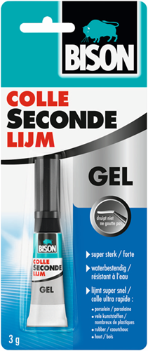 Load image into Gallery viewer, Bison secondelijm gel blister | 3 g - 1490288
