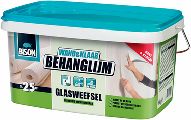 Bison wand klaar® behanglijm glasweefsel emmer | 10 kg - 6302988