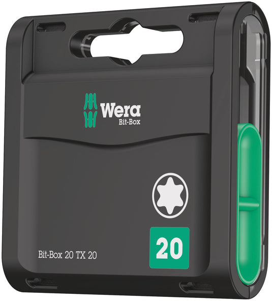 Wera bit-box 20 tx 25, 20-delig - 1 stuk(s) - 05057773001