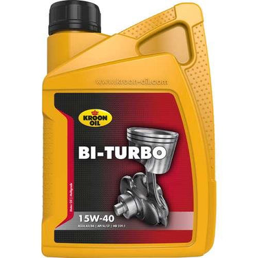 Kroon-oil bi-turbo 15w-40 - universele motorolie - 5 liter - minerale oliesorte