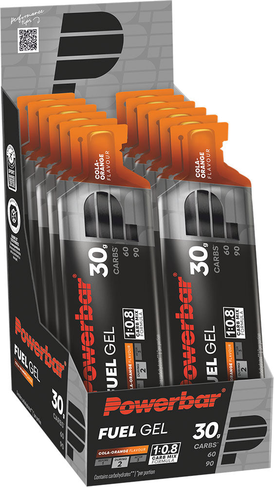 Load image into Gallery viewer, Powerbar black line fuel gel 30 12x50ml
