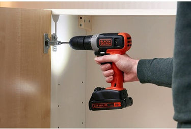 Black+decker bcd001c1 | 18v 1x 1.5ah schroefboormachine - bcd001c1-qw